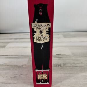 The Deptford Trilogy by Robertson Davies Hardcover Book / 2007 The Folio Society